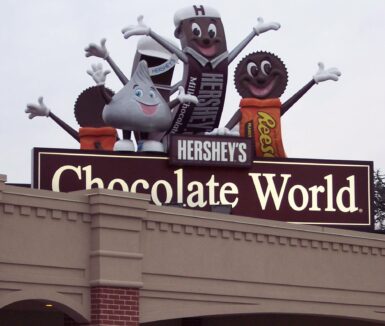 Hershey Factory Tour Entrance