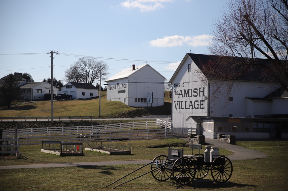 Visiting the Amish Village is one of the best Things to do in Lancaster County this winter